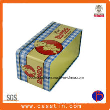 Customized Fancy Tin Box Christmas Cookie Tin Box